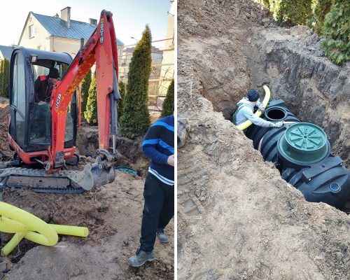 MONTAŻ ZBIORNIKÓW I SZAMB